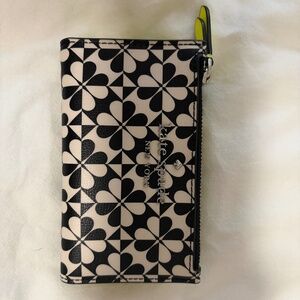 Hollie Spade Clover Geo Small Slim Bifold Wallet